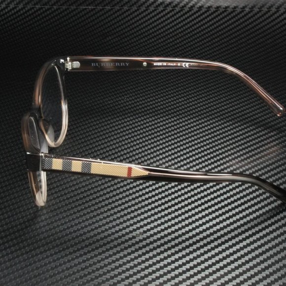 Burberry Womens 52mm Brown Pink Eyeglasses - Picture 4 of 5